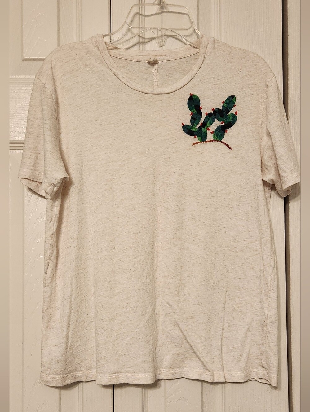 Tiny By Anthropologie Cactus Embroidered Tshirt